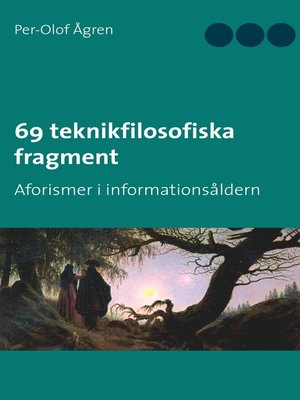 cover image of 69 teknikfilosofiska fragment
